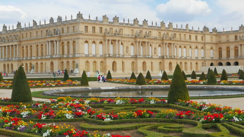 Cung điện Versailles lộng lẫy. Ảnh: Internet